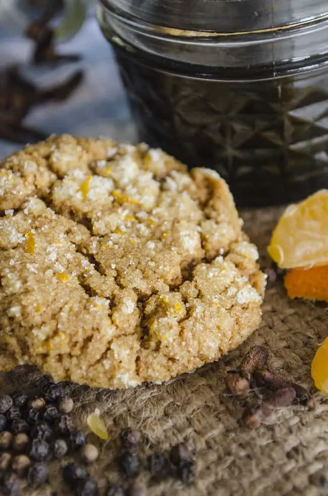 Orange-Spice Molasses Cookie