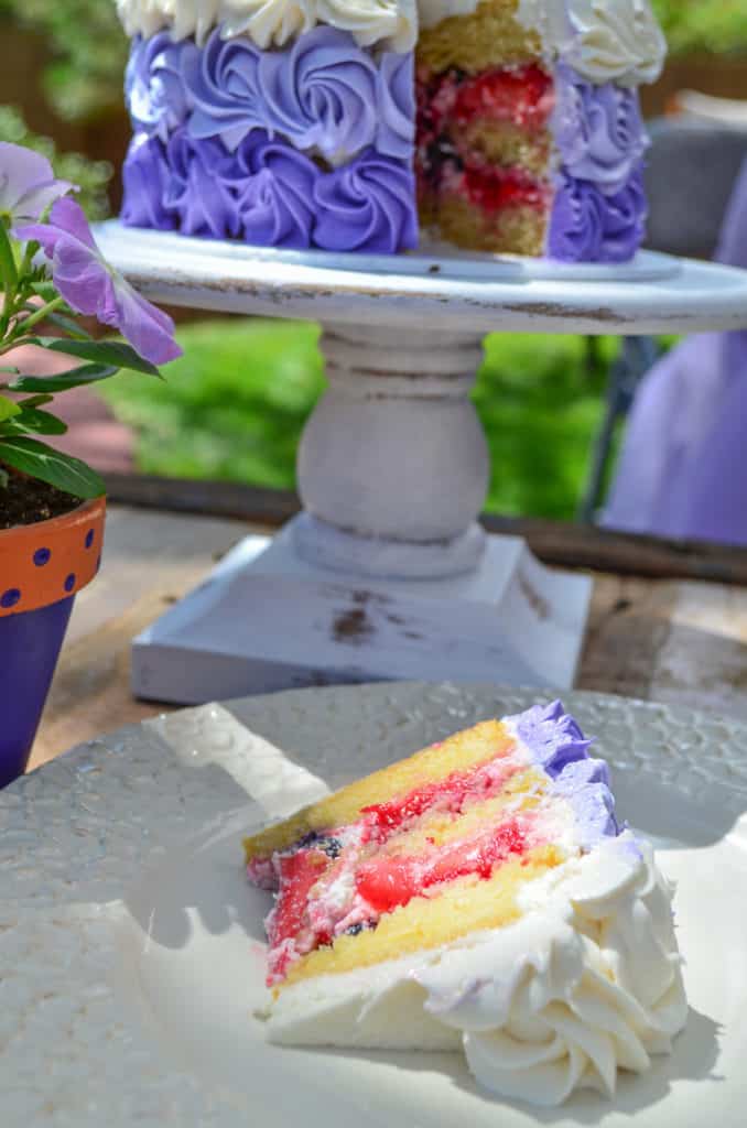 Berry Chantilly Cake and Cupcakes