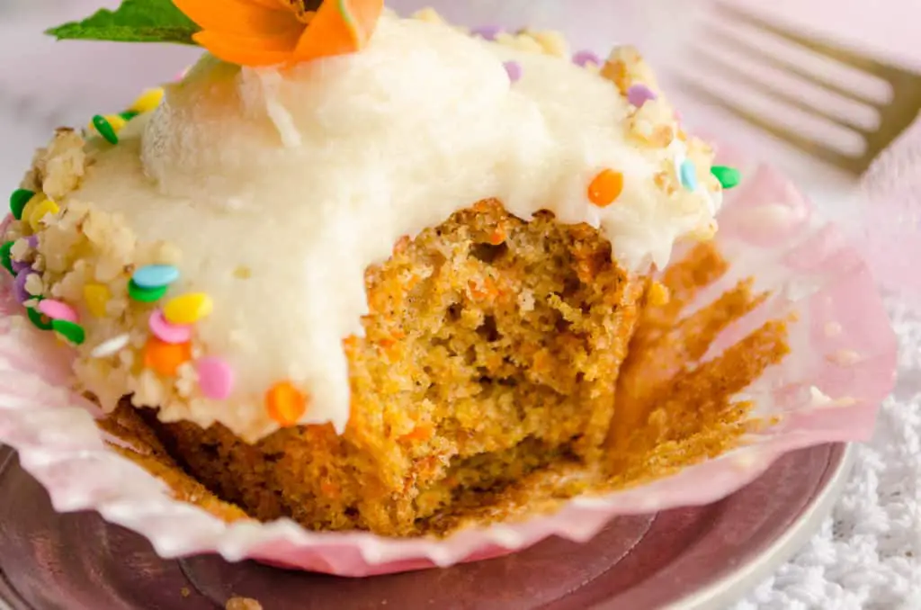 Chai Carrot Cupcakes with Mascarpone Cream Cheese Frosting - The Goldilocks Kitchen