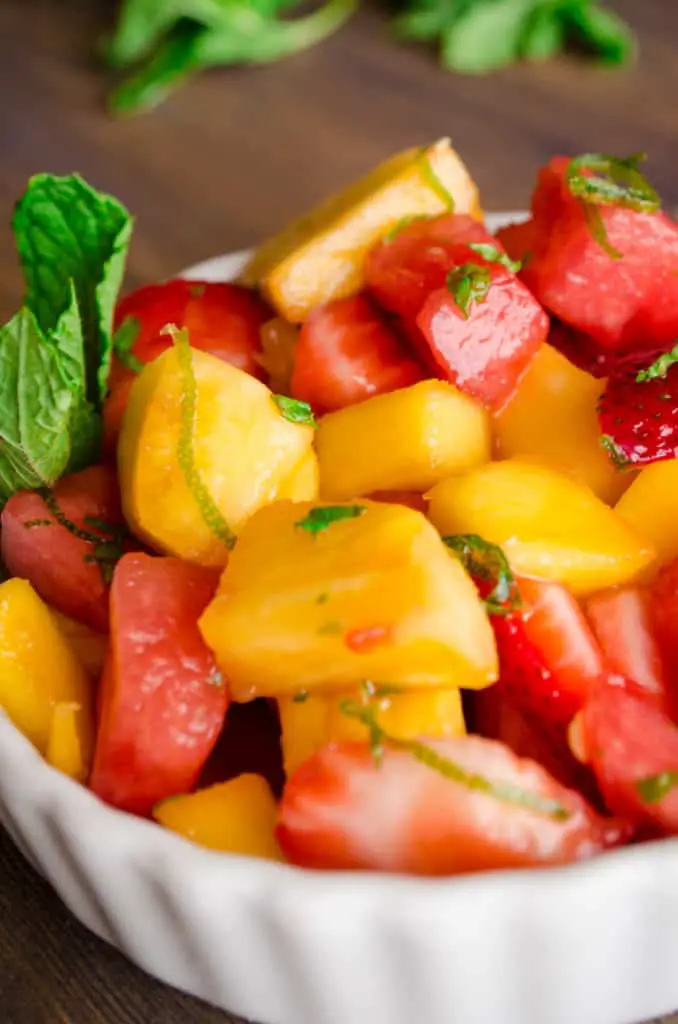 Mocktail Fruit Salad - The Goldilocks Kitchen