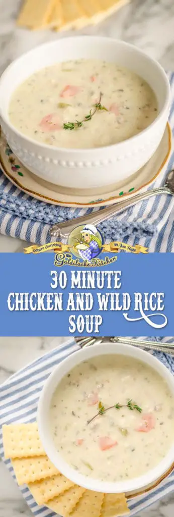  This 30 minute, one pot chicken and rice soup is an outstanding recipe for a quick weeknight comfort food meal.