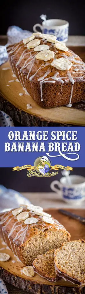 Take regular banana bread to the next level by artfully adding a few more hints of tropical taste with oranges and spices, finished off with a lovely light orange glaze.