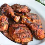 Barbecued Dry-Rubbed Chicken
