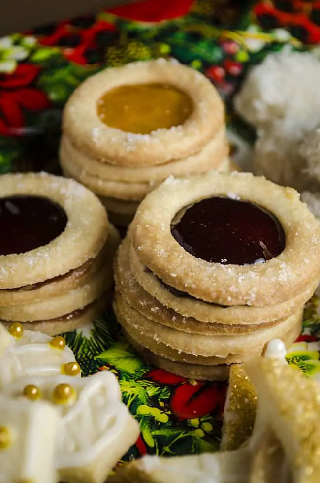 Jelly Center Butter Cookies