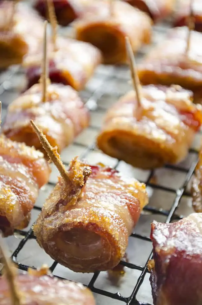 Bacon Wrapped Water Chestnuts (Japanese Rumaki)
