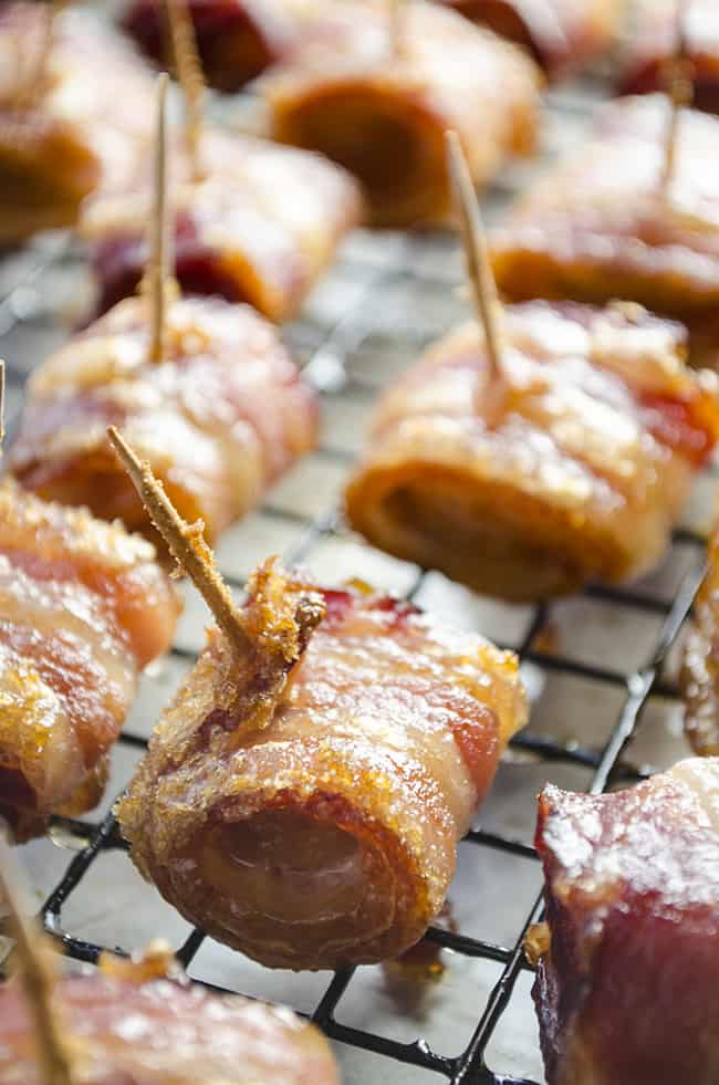 Bacon Wrapped Water Chestnuts (Japanese Rumaki)