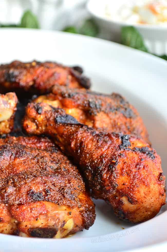 Barbecued Dry-Rubbed Chicken 2