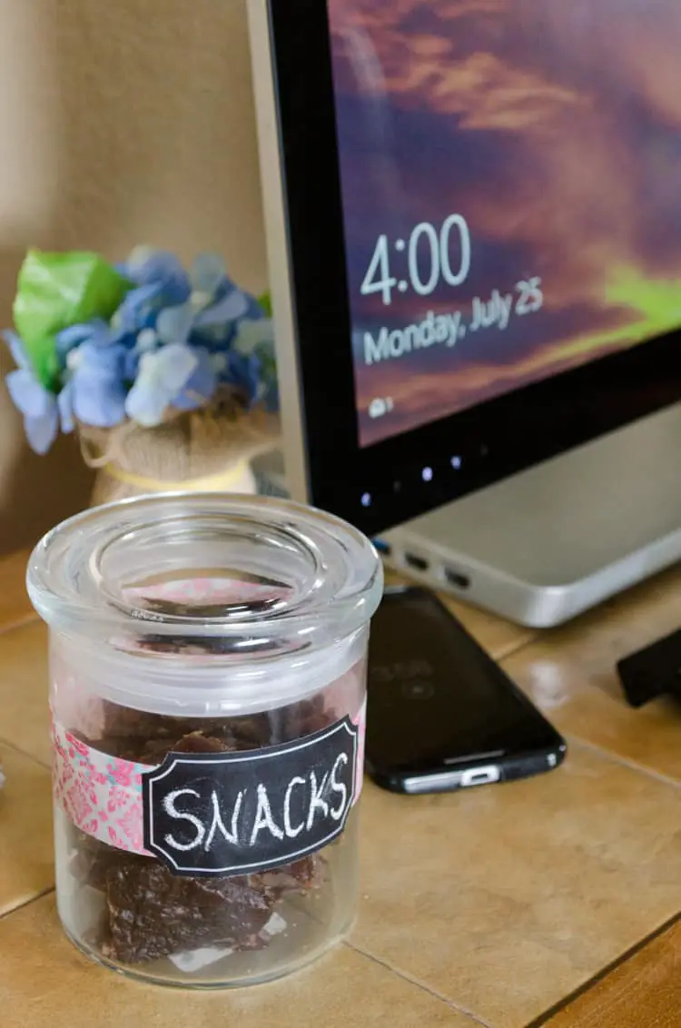 The secret snack for a busy blogger …