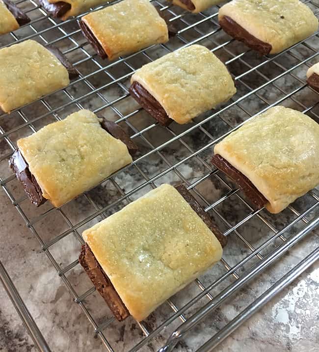 Chocolate Croissant Cookies