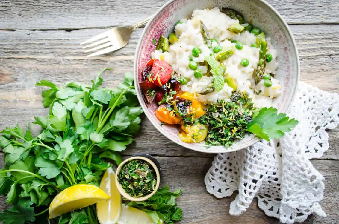 Spring Vegetable Risotto