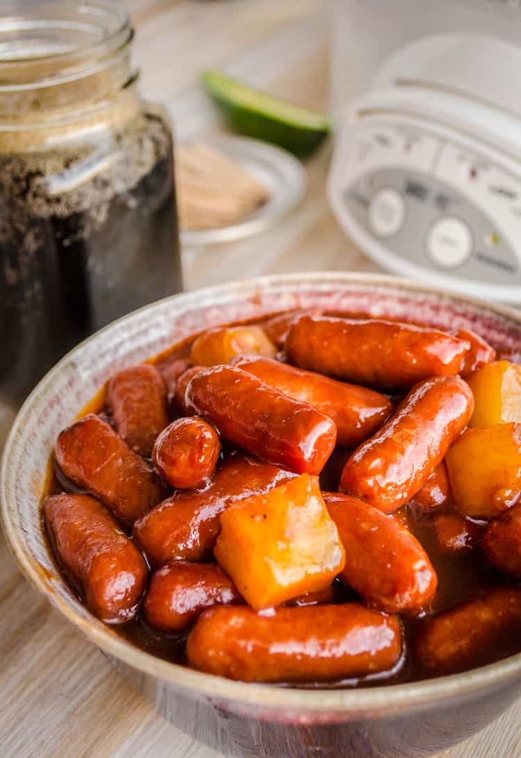 SlowCookerHawaiianLittleSmokies1
