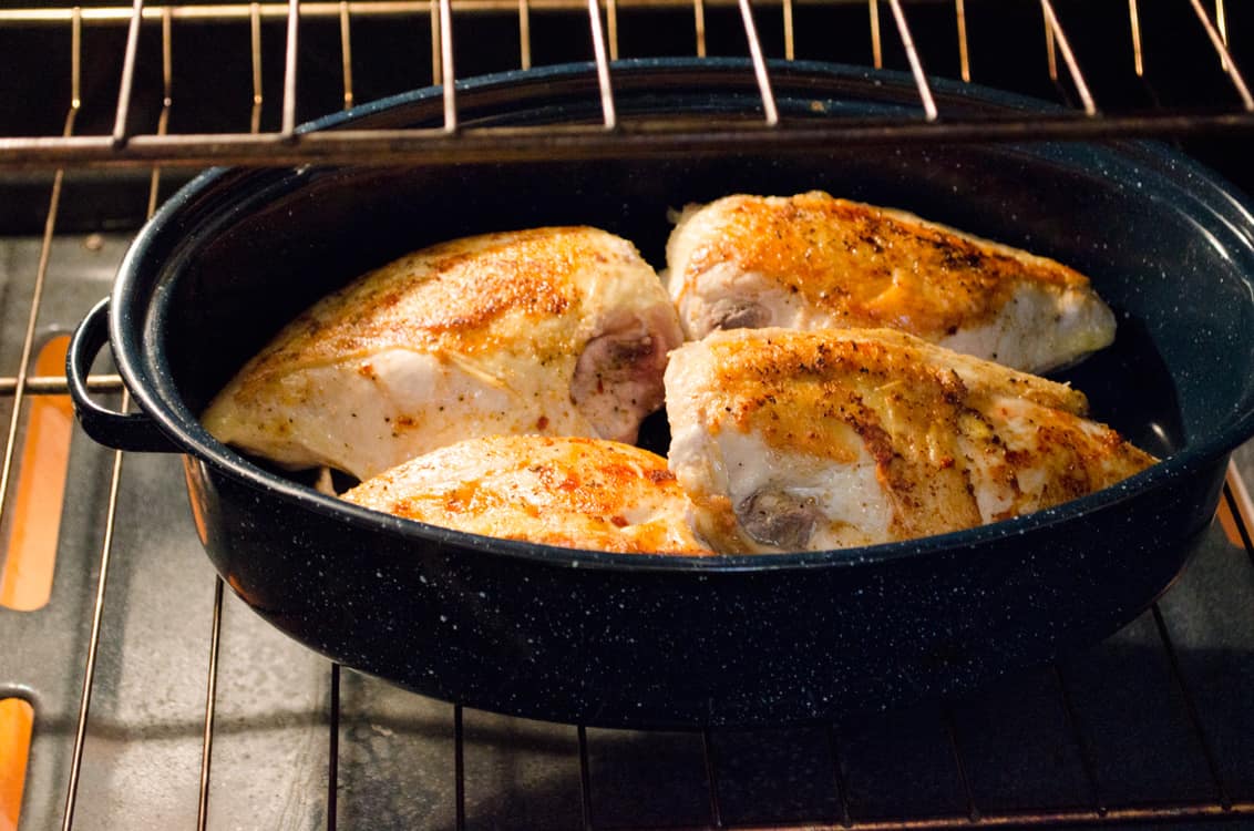 Weeknight Roasted Chicken Breast with Red Potatoes – The Goldilocks Kitchen
