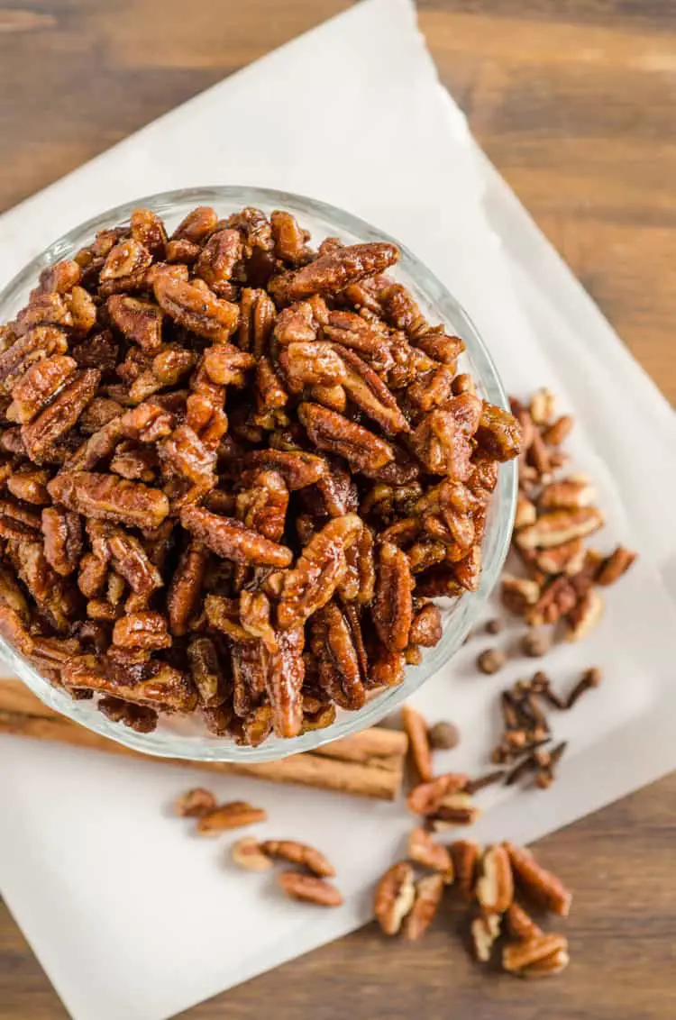 Candied Spice Pecans