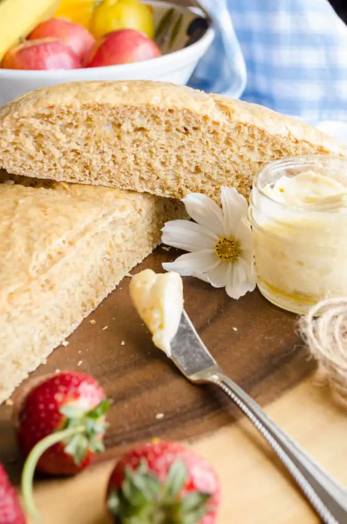 Honey Whole Wheat Bread - Handmade Farmhouse