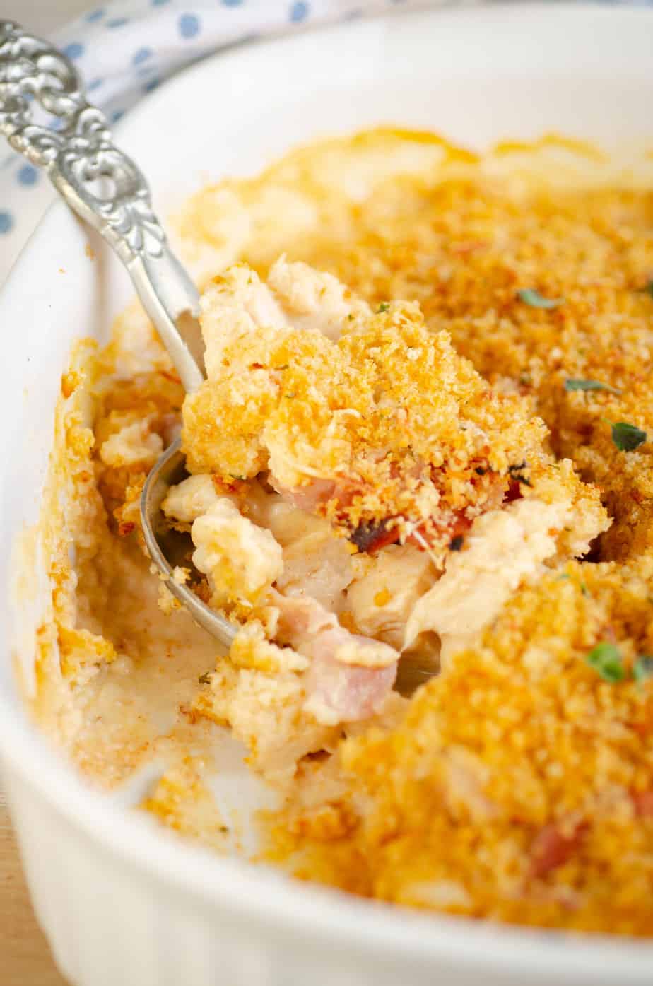 Easy Weeknight Chicken Cordon bleu Casserole