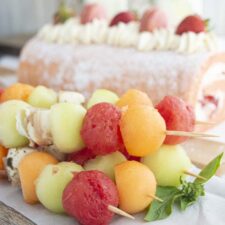 Melon Fruit Skewers Recipe